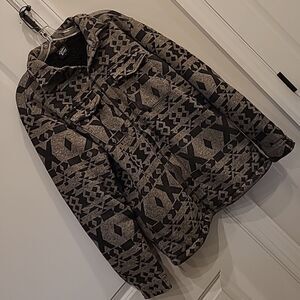Original Deluxe Supply Black and Gray Cozy Jacket